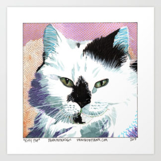 "Kitty Pop" Art Print