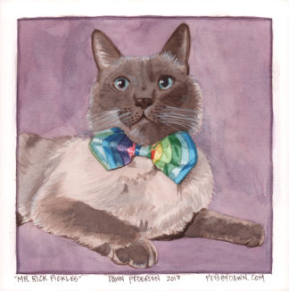Mr. Rick Pickles - Cat Portrait