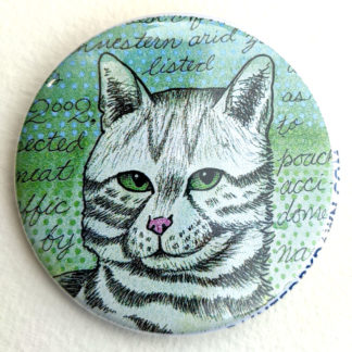 Black-footed cat 2.25" Button Pin
