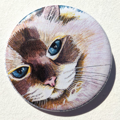 BB Blue Eyes 2.25" Button Pin