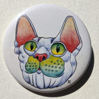 Fergal cat 2.25" Button Pin