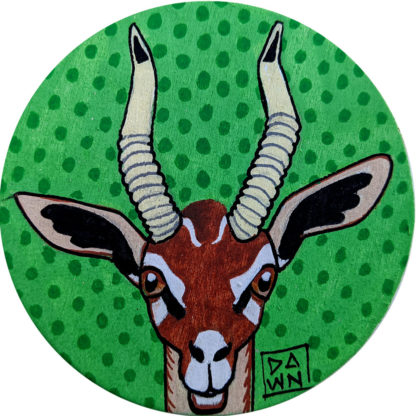 gerenuk antelope ornament without ribbon
